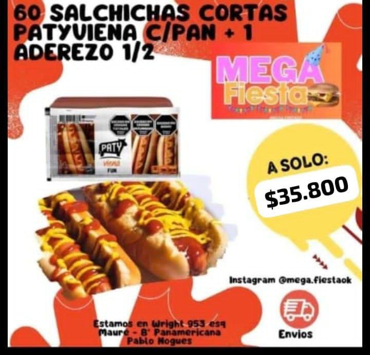 Promo salchichas cortas